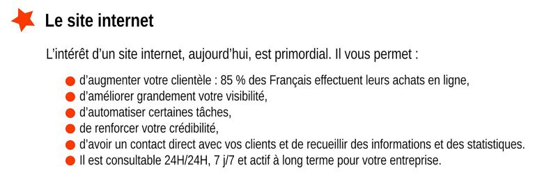CREAWEB972 : PUBLICITE COMMUNICATION WEBDESIGN Intérêt site internet avantages